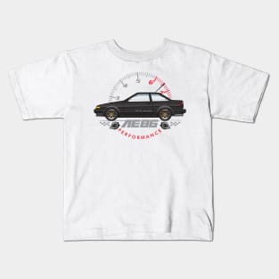 Black Coupe Kids T-Shirt